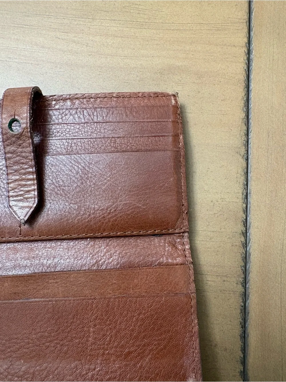 Madewell Leather Wallet - Medium Brown - Picture 6 of 9